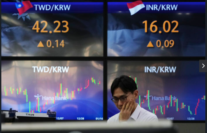 Global Markets Witness Turbulence: Asian Shares Sink Amidst Concerns Over Chinese Markets