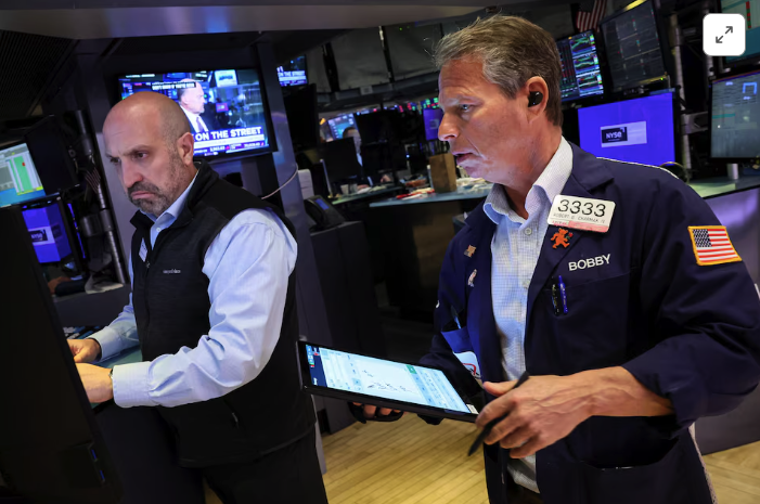 Stocks Retreat, Bonds Rally as Fed Officials Cool Rate-Cut Outlook